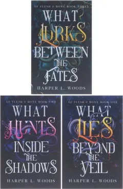 Coperta cărții Of Flesh & Bone Series By Harper L. Woods