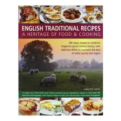 Coperta cărții English traditional recipes, Annette Yates