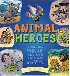 Coperta cărții Animal Heroes