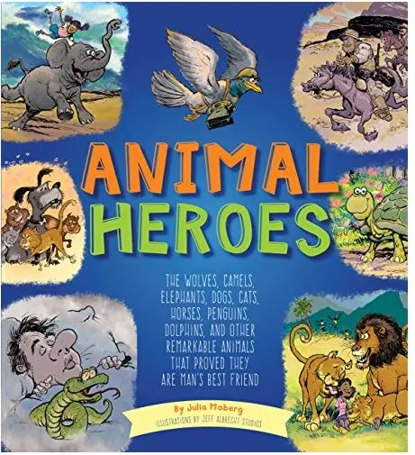Coperta cărții Animal Heroes
