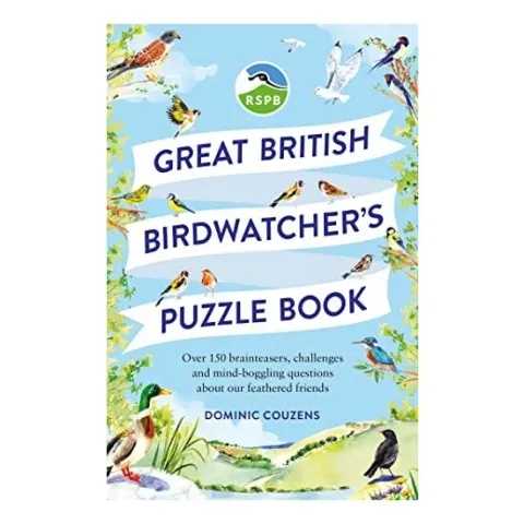 Coperta cărții RSPB Great British Birdwatcher's Puzzle Book