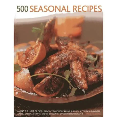 Coperta cărții 500 Seasonal Recipes