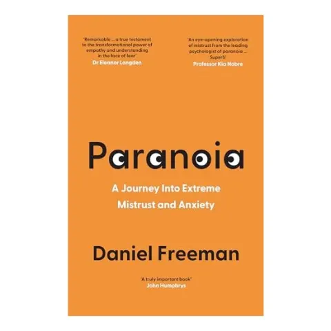 Coperta cărții Paranoia, Daniel Freeman
