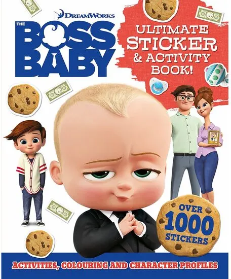 Coperta cărții Boss Baby Ultimate Sticker & Activity