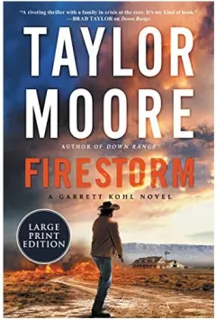 Coperta cărții Firestorm, Taylor Moore