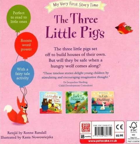 Coperta cărții Ronne Randall The Three Little Pigs, Ronne Randall