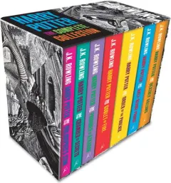Coperta cărții Harry Potter: The Complete Collection – Adult Paperback