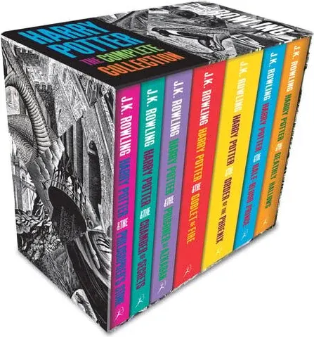 Coperta cărții Harry Potter: The Complete Collection – Adult Paperback