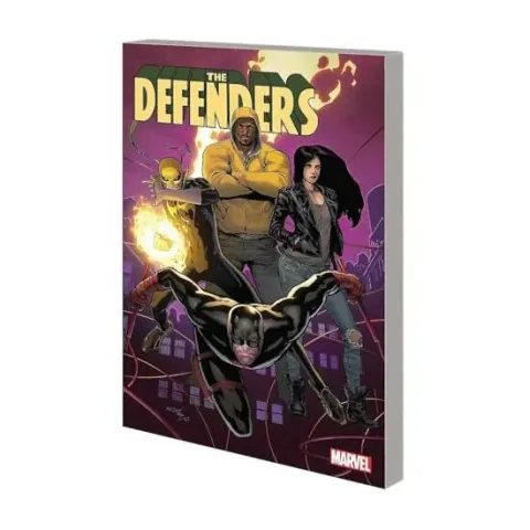 Coperta cărții The Defenders, Brian Michael Bendis