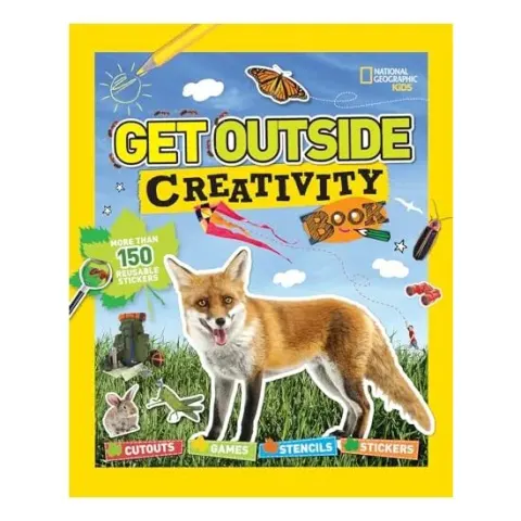 Coperta cărții Get Outside Creativity Book, National Geographic