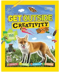 Coperta cărții Get Outside Creativity Book, National Geographic