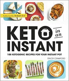 Coperta cărții Keto in an Instant, Stacey Crawford