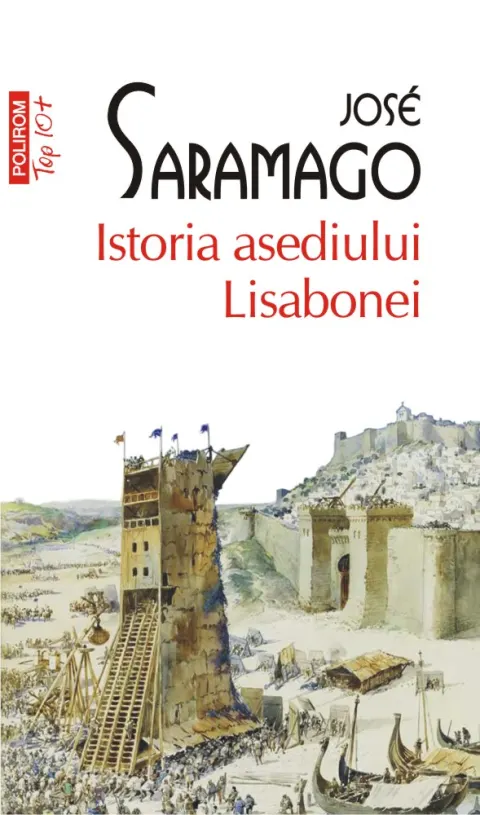 Coperta cărții Istoria asediului Lisabonei