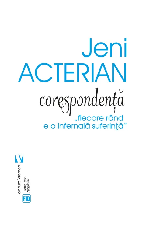 Coperta cărții Corespondenta