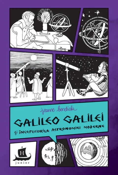 Coperta cărții Galileo Galilei și începuturile astronomiei moderne