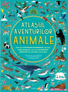 Coperta cărții Atlasul aventurilor. Animale
