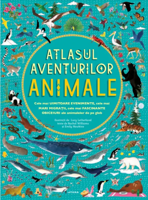 Coperta cărții Atlasul aventurilor. Animale