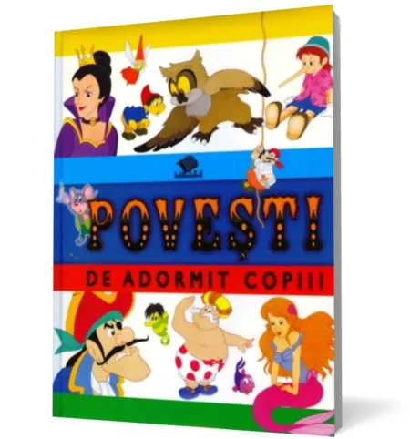 Coperta cărții Povesti de adormit copii