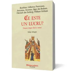 Coperta cărții Ce este un lucru? Dispute despre fiind și esență. Ediție bilingvă