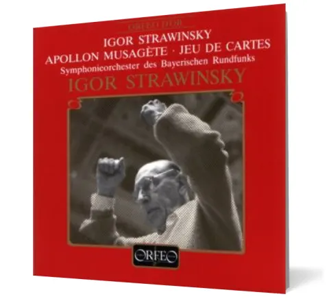 Coperta cărții Igor Strawinsky Apollon Musagète • Jeu de cartes