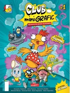 Coperta cărții Revista de benzi desenate Club miniGrafic nr.1