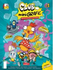 Coperta cărții Revista de benzi desenate Club miniGrafic nr.1