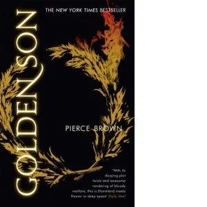 Coperta cărții Golden Son. Book 2 of the Red Rising Series