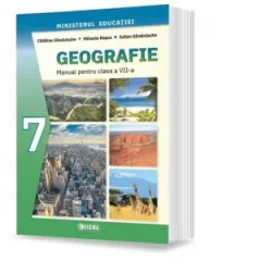 Coperta cărții Geografie. Manual pentru clasa a VII-a