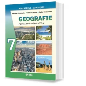Coperta cărții Geografie. Manual pentru clasa a VII-a