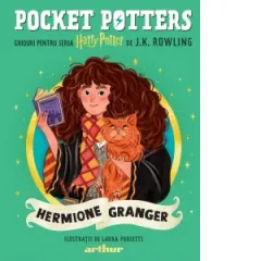 Coperta cărții Pocket Potters. Ghiduri pentru Seria Harry Potter de J.K. Rowlling. Hermione Granger