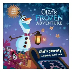 Coperta cărții Olaf's journey: a light-up board book