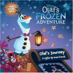 Coperta cărții Olaf's journey: a light-up board book