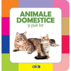 Coperta cărții Animale domestice si puii lor