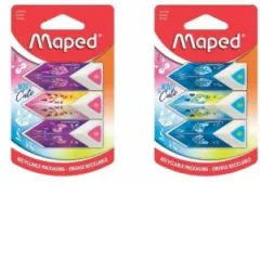 Coperta cărții Radiera Mini Cute Pyramide 3 buc/set, Maped