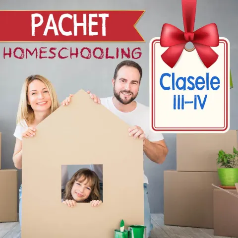 Coperta cărții Pachet Homeschooling Clasele III-IV