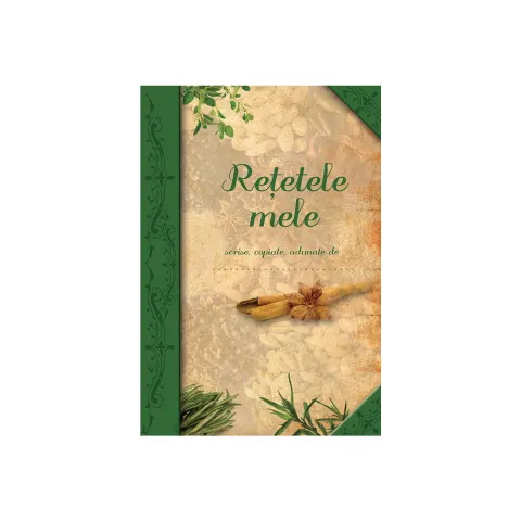 Coperta cărții Agendă - Rețetele mele