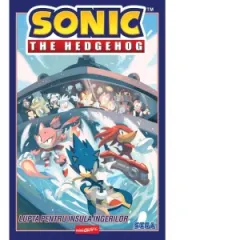 Coperta cărții Sonic the Hedgehog 3. Lupta pentru insula ingerilor