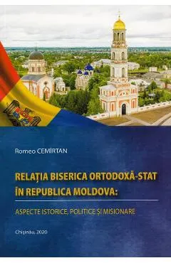 Coperta cărții Relatia Biserica Ortodoxa-stat in Republica Moldova