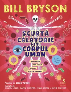 Coperta cărții Scurtă călătorie prin corpul uman