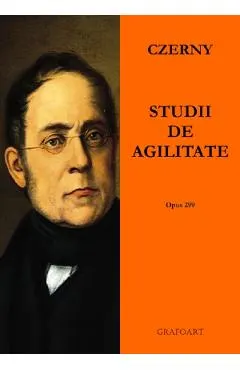 Coperta cărții Studii de agilitate pentru pian - Czerny