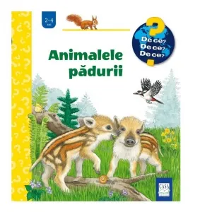 Coperta cărții Animalele pădurii