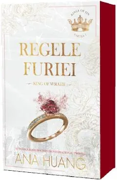 Coperta cărții Regele furiei. King of Wrath. Seria Kings of Sin Vol.1