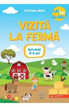 Coperta cărții Vizita la ferma