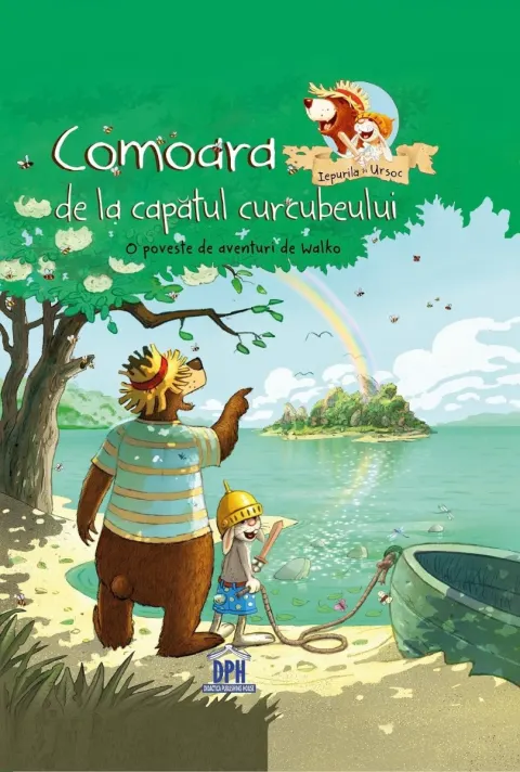 Coperta cărții Comoara de la capătul curcubeului