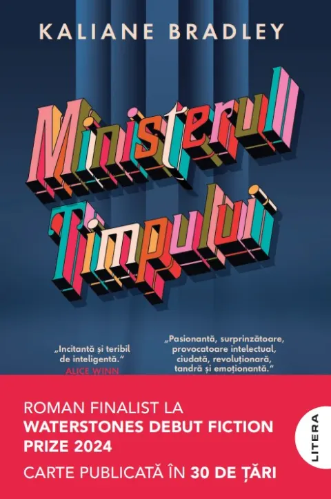 Coperta cărții Ministerul timpului