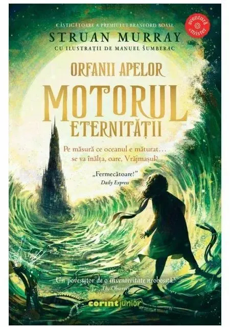 Coperta cărții Orfanii apelor. Motorul Eternitatii