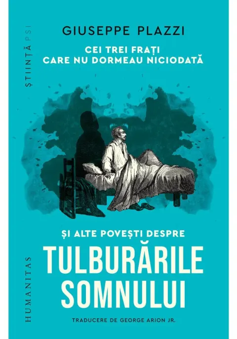 Coperta cărții Cei trei frati care nu dormeau niciodata si alte povesti despre tulburarile somnului