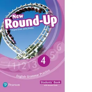 Coperta cărții New Round-Up 4: English Grammar Practice. Student s Book with Access Code