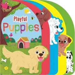 Coperta cărții Playful puppies