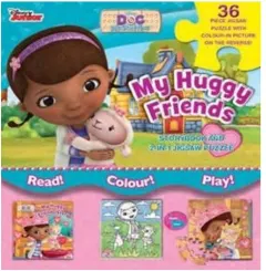 Coperta cărții Disney Doc Mcstuffins Story & Jigsaw Carry-Along Box